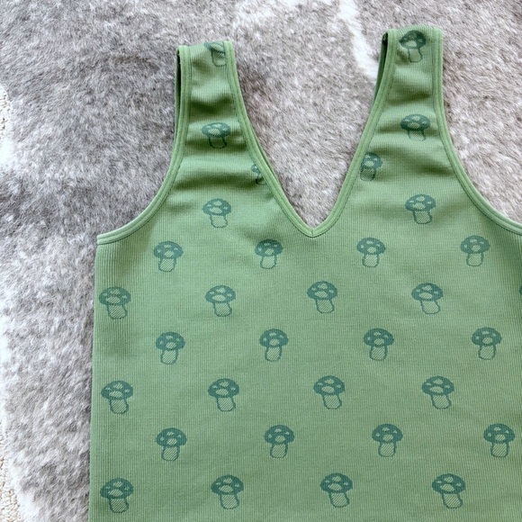Rue21 Mushroom Crop Tank Top - Picture 2 of 9